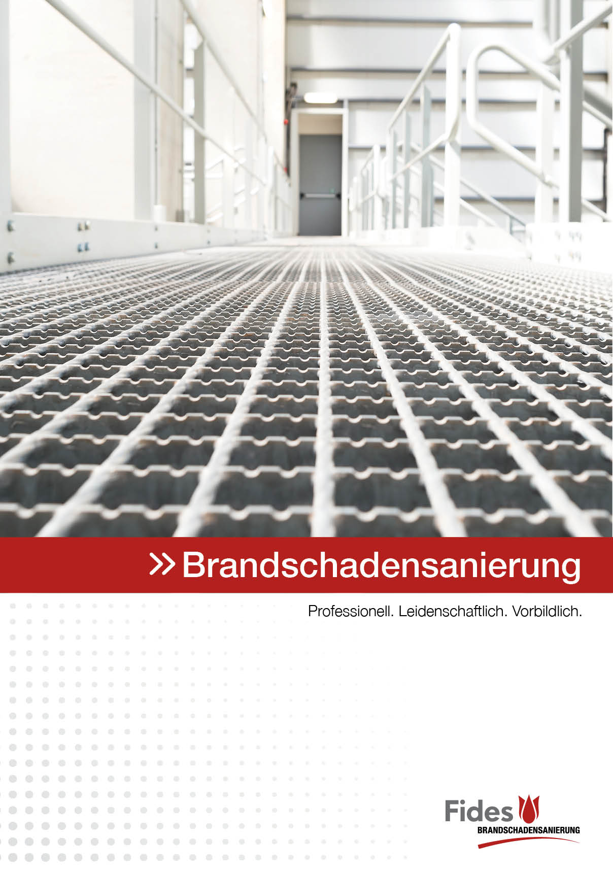 Unternehmensbroschüre Brandschadensanierung